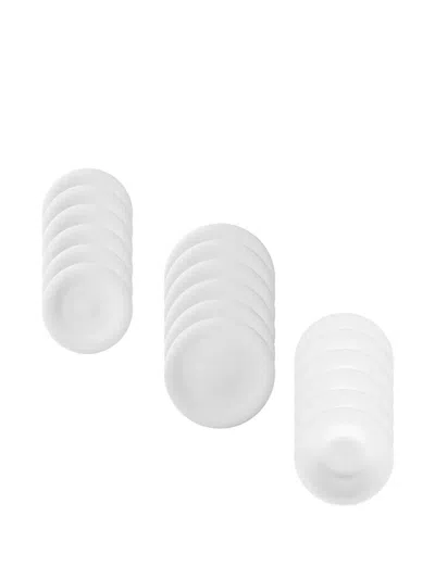 Sambonet Neve Bone China Dinner Set (set Of 18) In White