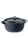 Sambonet Non-stick Sauce Pot (24cm) In Blue