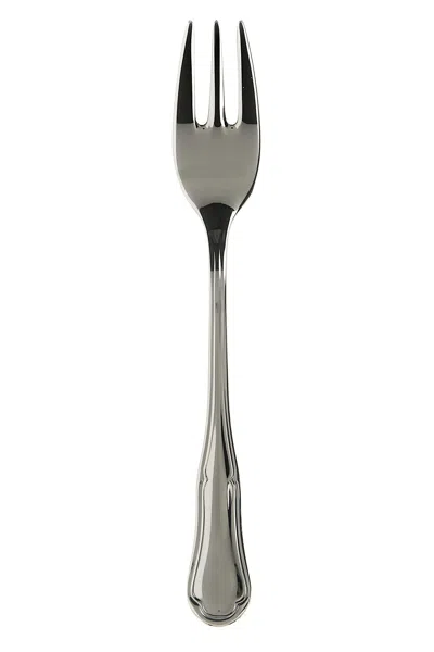 Sambonet 'petit Baroque' Dessert Fork In Silver
