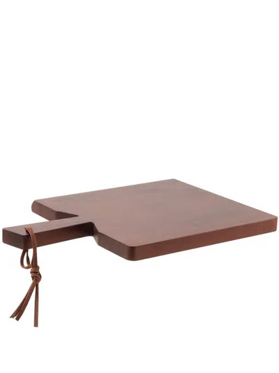 Sambonet Radici Cutting Board In Brown