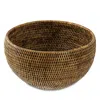 Sambonet Radici Home Collection Rattan 12 Bowl In Brown
