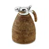 Sambonet Radici Home Collection Rattan Carafe In Brown