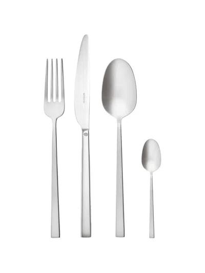 Sambonet Rock Cutlery Set (six-person Setting) In Silver