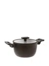 Sambonet Round Cooking Pot In Black