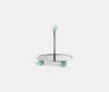 Sambonet Serving And Trays Inox/base Acquamarina Resin Uni In Inox/base Acquamarina Resin