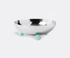 Sambonet Serving And Trays Inox/base Acquamarina Resin Uni In Inox/base Acquamarina Resin