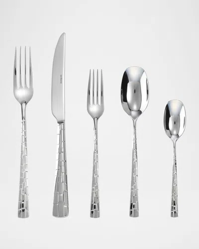 Sambonet Skin 5-piece Flatware Place Setting In Metallic