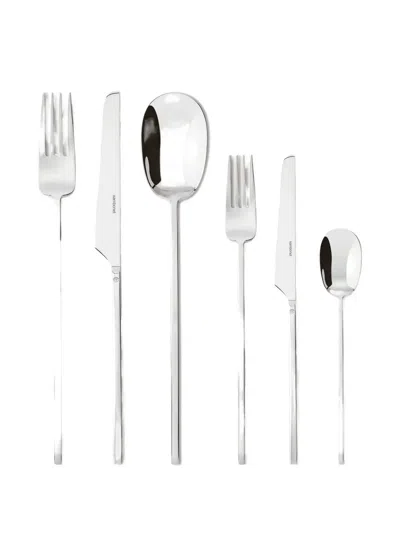 Sambonet Stainless Steel Cutlery Set (6-person Setting) In Silver