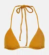 Same Beaded Bikini Top In Gold