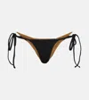 Same Double Layer Bikini Bottoms In Black