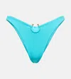 Same Pierced Bikini Bottoms In Aqua