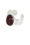 Same Stone Cuff Bracelet In Brown