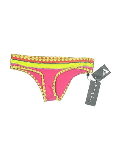 Pre-owned Same Swim Swimsuit Bottoms In Pink