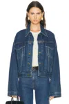 Same The Perfect Denim Jacket In Blue