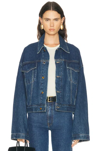 Same The Perfect Denim Jacket In Vintage Dark