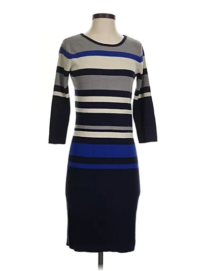 Pre-owned Sami & Jo Casual Dress In Blue