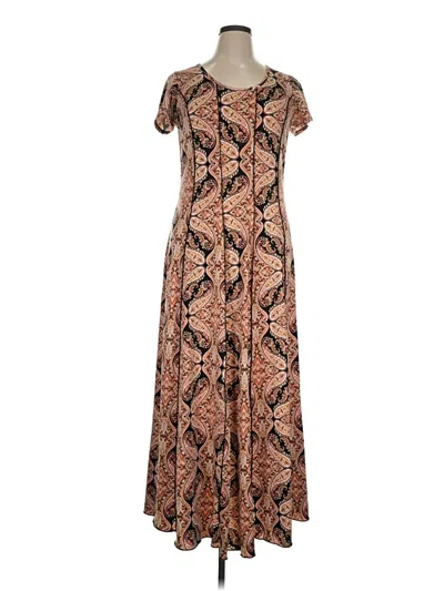 Pre-owned Sami & Jo Casual Dress In Brown