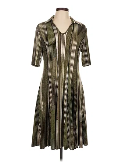 Pre-owned Sami & Jo Casual Dress In Green