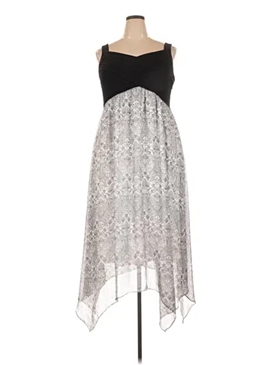 Pre-owned Sami & Jo Cocktail Dress In Gray
