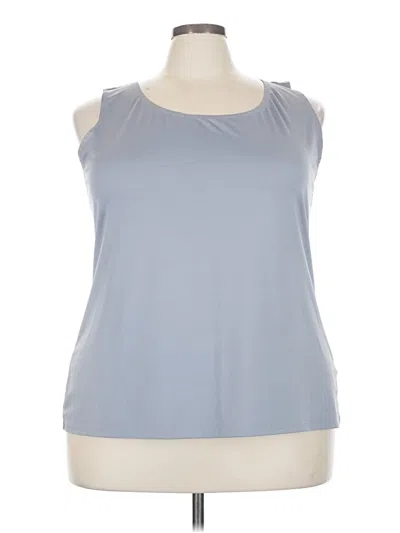 Pre-owned Sami & Jo Sleeveless Blouse In Gray