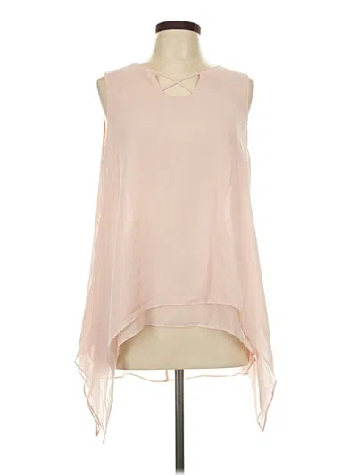 Pre-owned Sami & Jo Sleeveless Blouse In Pink