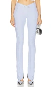 Sami Miro Vintage Asymmetric Pants In 蓝色蕾丝