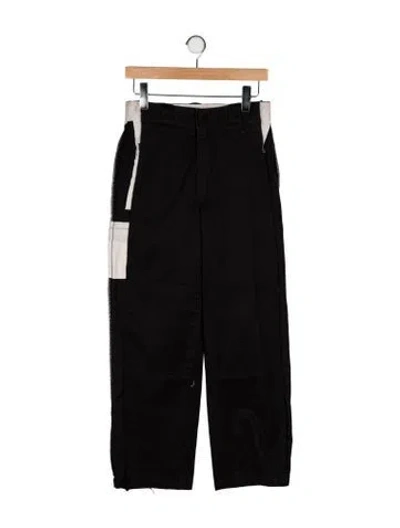 Pre-owned Sami Miro Vintage High-rise Wide Leg Jeans In Black