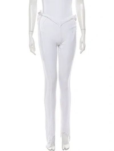 Pre-owned Sami Miro Vintage Skinny Leg Pants In Neutrals