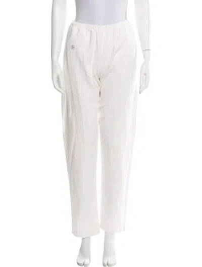 Pre-owned Sami Miro Vintage Straight Leg Pants In Neutral
