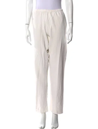 Pre-owned Sami Miro Vintage Straight Leg Pants In Neutral