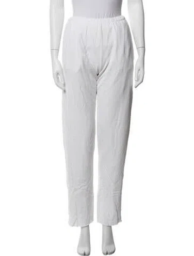 Pre-owned Sami Miro Vintage Straight Leg Pants In Neutrals