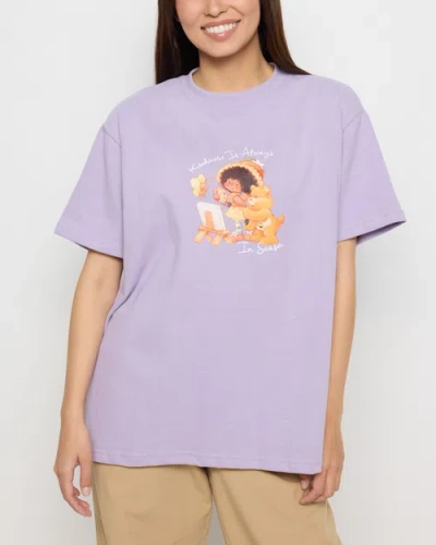 Samii Ryan Kindness Season Crewneck In Lavender