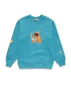 Samii Ryan Kindness Season Crewneck In Washed Blue