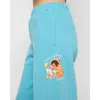 Samii Ryan Kindness Season Oversized Tee In Washed Blue