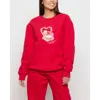 Samii Ryan Life Is Sweet Crewneck In Red
