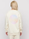 Samii Ryan Smiley Radiate Happiness Crewneck In Bone