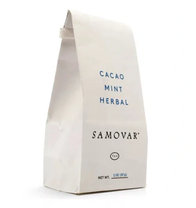 Samovar Tea Cacao Mint Herbal Infusion, Organic In 2 oz Bag