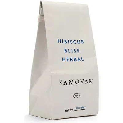Samovar Tea Hibiscus Bliss Herbal Infusion, Organic In 2 oz Bag