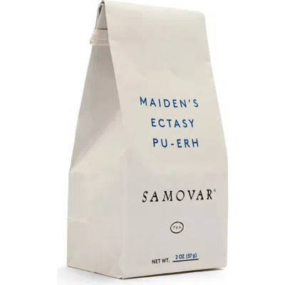 Samovar Tea Maiden's Ecstasy Pu-erh Tea, Organic In 1 Lb Bulk Bag