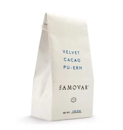 Samovar Tea Velvet Cacao Pu-erh Tea, Organic In 2 oz Bag