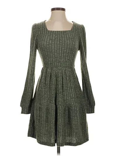 Pre-owned Sampeel Casual Dress In Green