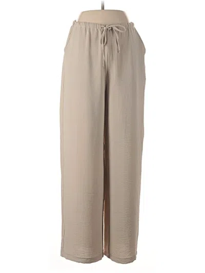 Pre-owned Sampeel Casual Pants In Tan