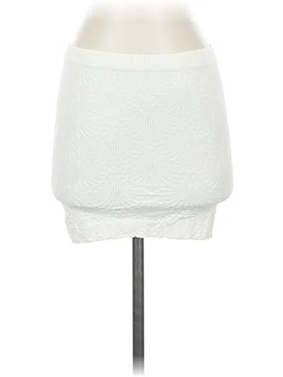 Pre-owned Sampeel Casual Skirt In White