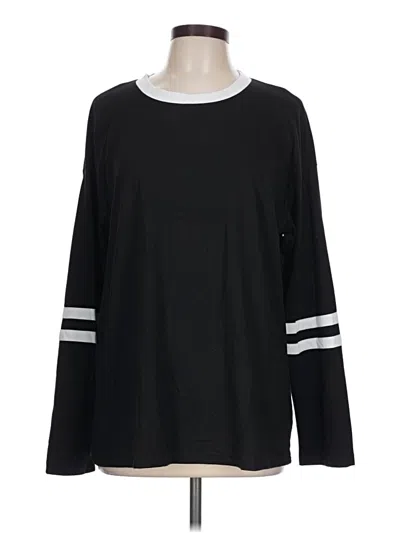 Sampeel Long Sleeve T-shirt In Black