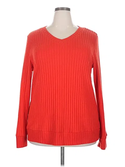 Pre-owned Sampeel Long Sleeve T-shirt In Red