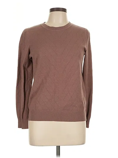Pre-owned Sampeel Pullover Sweater In Brown