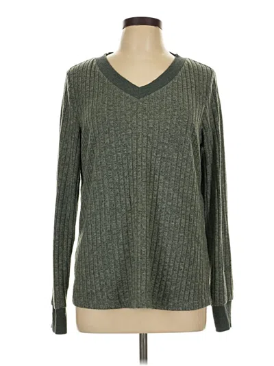 Pre-owned Sampeel Pullover Sweater In Green