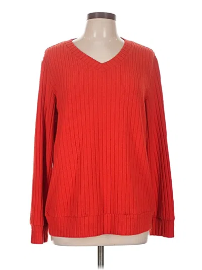 Pre-owned Sampeel Pullover Sweater In Red