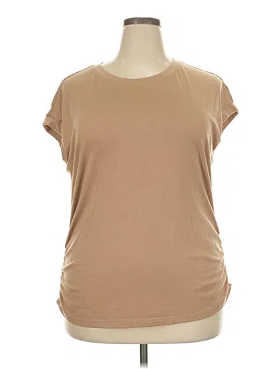 Pre-owned Sampeel Short Sleeve T-shirt In Tan