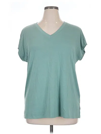 Pre-owned Sampeel Short Sleeve T-shirt In Teal